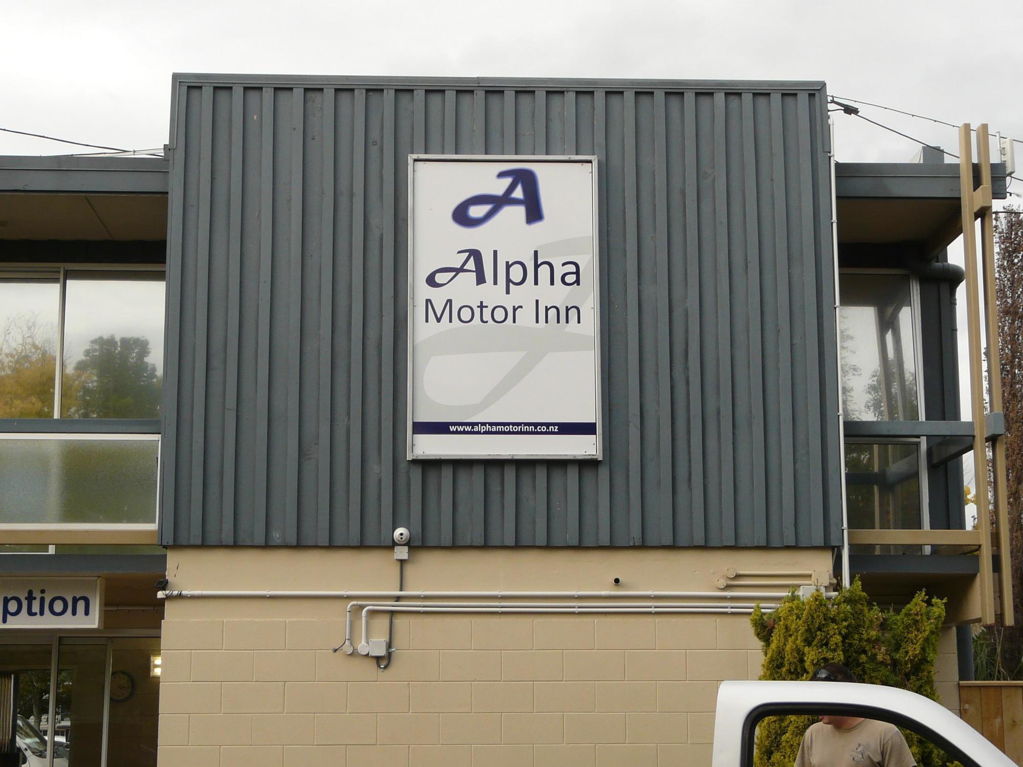 Alpha Motor Inn Palmerston North Exterior photo